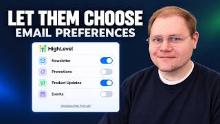 How to Use the HighLevel's Email Preferences Hub News