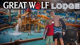 We go to the great wolf lodge hotel and Waterpark in Bloomington Minnesota
