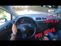 Seat Leon II (1P) 1.6i 102hp | POV Test Drive (60FPS)