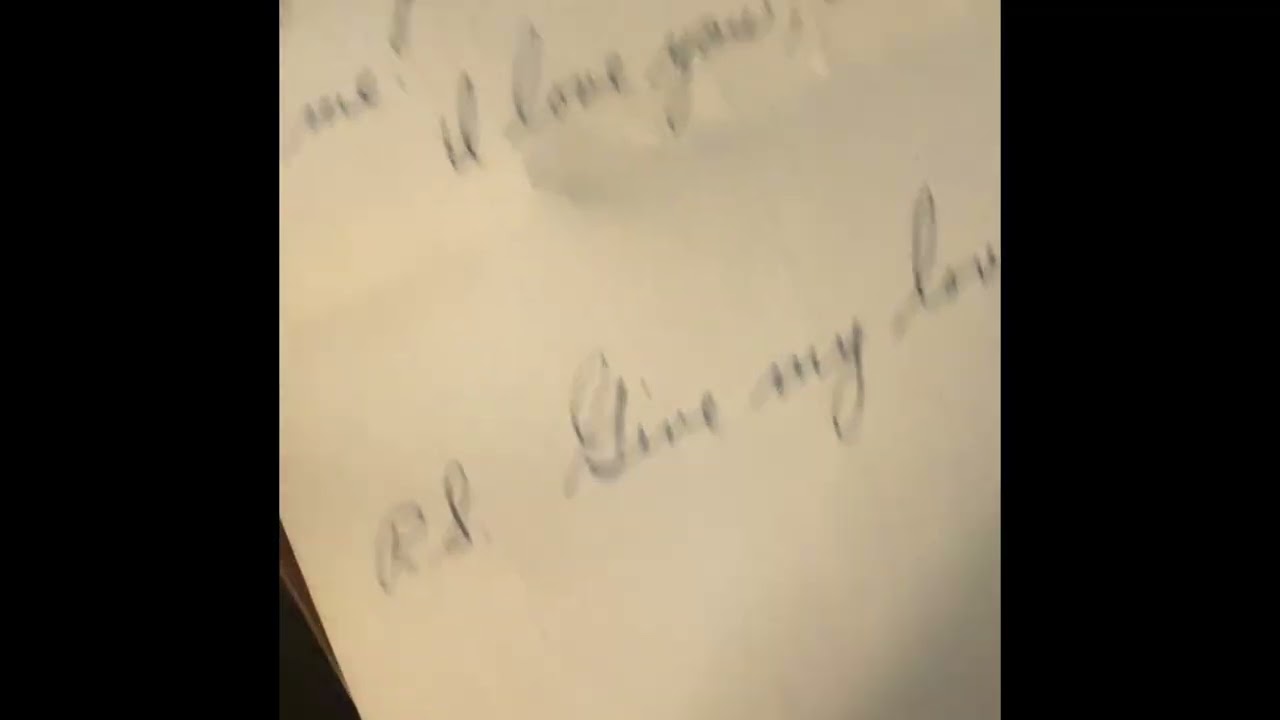 Letters Ray to SHIRL Sept 11, 1946