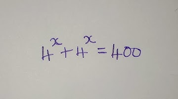 Exponential Equation| Olympiad Mathematics Trick 