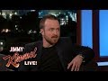 Aaron Paul Reveals What NOT to Say to Your Wife During Labor