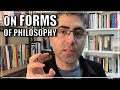 Forms of Philosophy: Response to Javier Rivera
