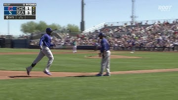 CHC@SEA: Soler hits a solo shot to right-center field