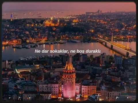 gökhan türkmen-sen istanbul'sun (sped up+lyrics+reverb)