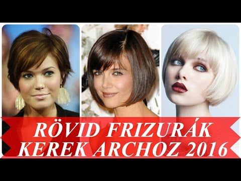 Rovid Frizurak Kerek Archoz 2016 By Aranka Frizurak