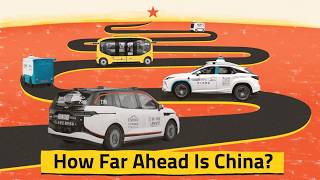 How is China catching up in the field of autonomous vehicles