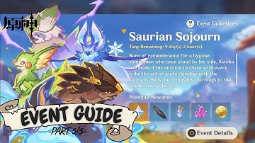 Saurian Sojourn Event Guide Part 5 - Genshin Impact