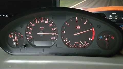 BMW E36 cluster working with sim racing games