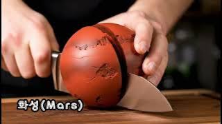 ASMR: Cutting Every Planet in the Solar System | Hyper-Realistic 4K