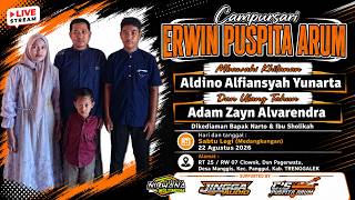 LIVE C.S ERWIN PUSPITA ARUM | DIKED. BPK NARTO/IBU SHOLIKAH | MANGGIS PANGGUL | JINGGA AUDIO