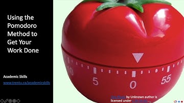 Using the Pomodoro Method To Get Your Work Done