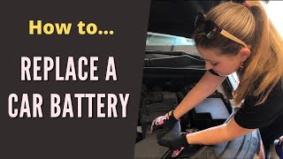 How to Change a Car Battery - Kia Sorento