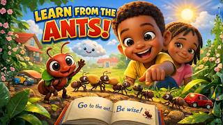 The Ant’s Lesson for Kids 🐜 (Proverbs 6:6) | Hard Work + Planning Ahead | 4–7 Years Wealth