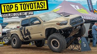 Top 5 Toyotas at Overland Expo MTN West 2023 | 4K