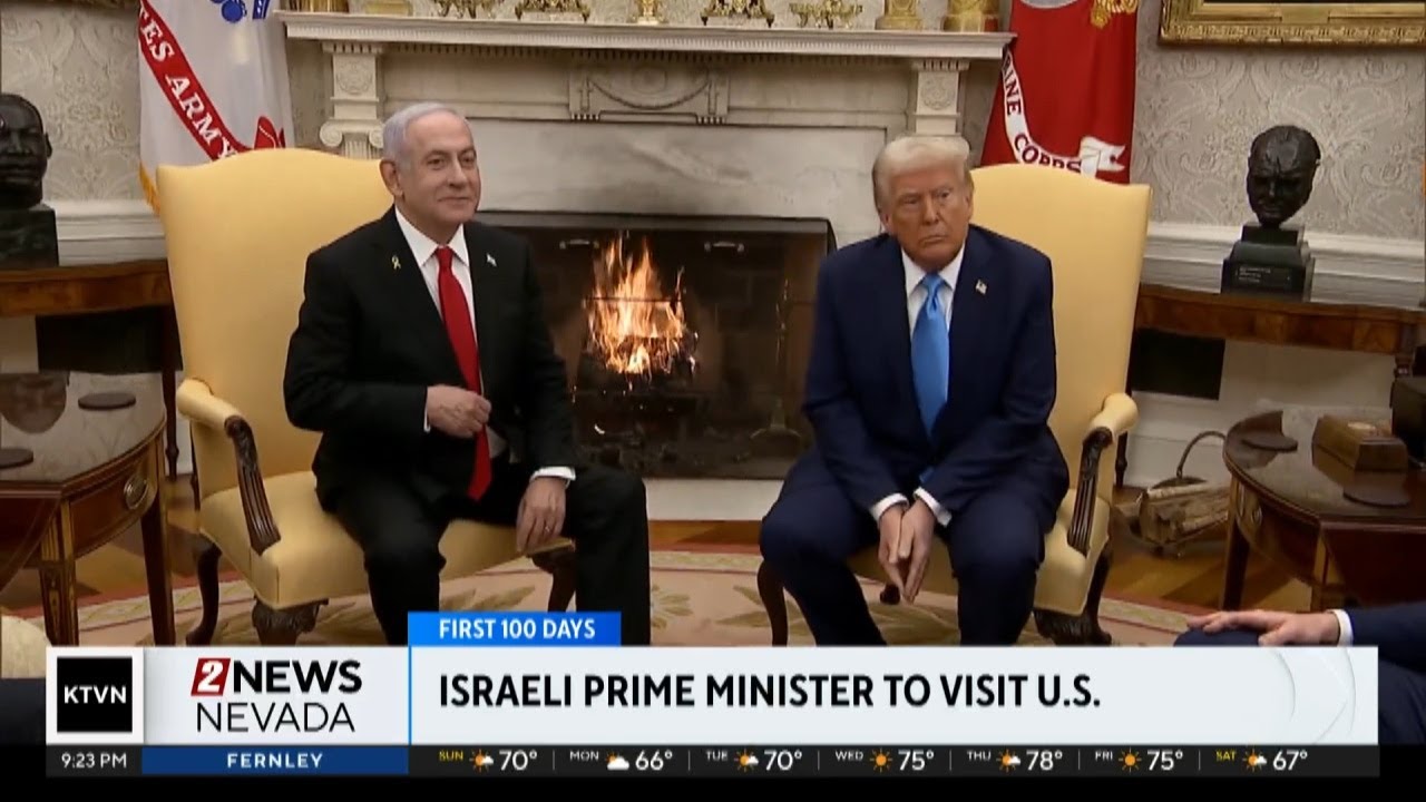 Trump and Netanyahu will meet again Monday on Gaza, tariffs and more