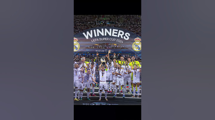 Champions 🏆||#realmadrid #supercup #fyp