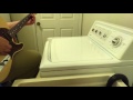 You gotta fight for your right to LAUNDRY White Trash Washer Cover!