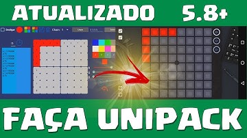 COMO CRIAR UNIPACK - FAÇA UNIPACK MAIS ATUALIZADO | PARA UNIPAD