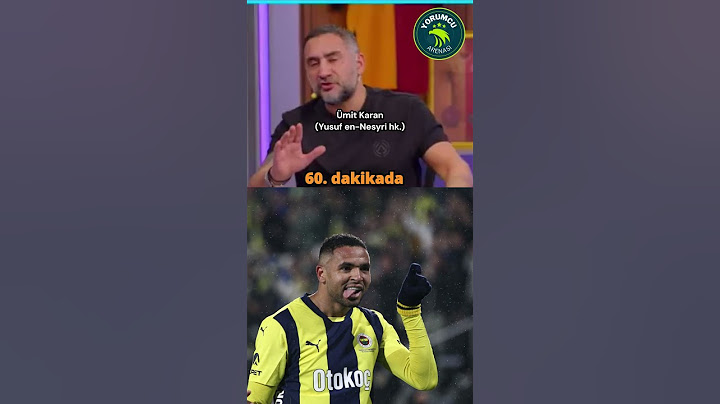 🗣️ Ümit Karan:“En-Nesyri, Mourinho'yu kurtardı bugün! Bana kimse hikaye anlatmasın!