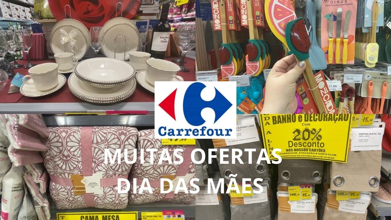 ACHADINHOS NO CARREFOUR | UTILIDADES E DECORAÇÃO | DIA DAS MÃES #achadinhos #carrefour #diadasmães