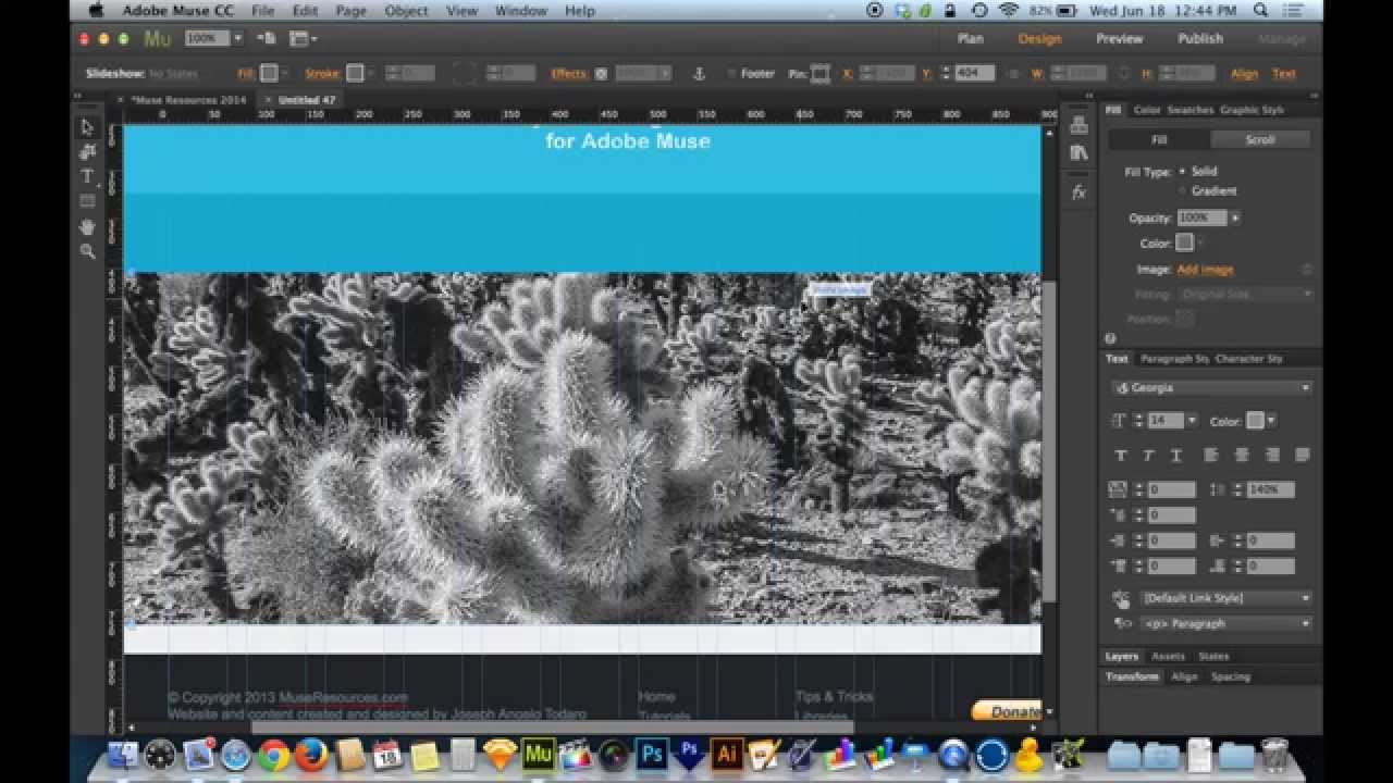 Adobe Muse Cc 14 Top New Features Youtube