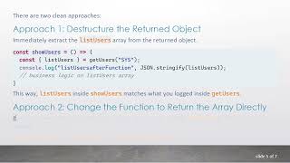 Understanding Function Return Values in React and TypeScript: Accessing listUsers Correctly