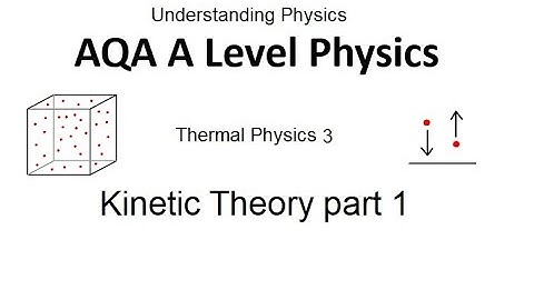 AQA A Level Physics: Kinetic Theory part 1