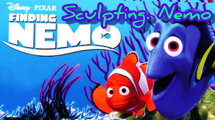 Clay art sculpting Nemo /  Como crear un pez payas...