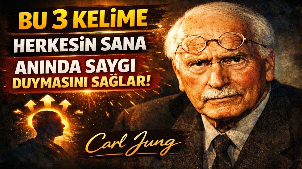 BU 3 KELİME HERKESİN SANA ANINDA SAYGI DUYMASINI SAĞLAR | Carl Jung