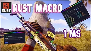 NEW FREE MACRO FOR RUST |  RUST NO RECOIL SCRIPT | 2022