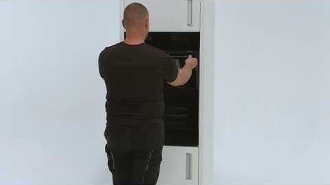 How to install your AEG Double Oven - Column installation