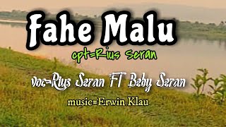 Lagu tetun terbaru2024//Fahe Malu//VOC:Rius Seran ft Beby Seran