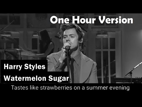 harry-styles-|-watermelon-sugar-|-lyrics-|-audio-|-one-hour-loop