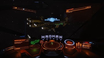 Elite: Dangerous - Fleet Carriers - Hyperspace Jump Procedure (from outside, undocked)