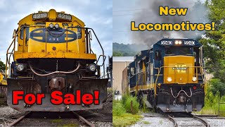 Switching with Dash 8s: New engines on the Nashville & Western Railroad