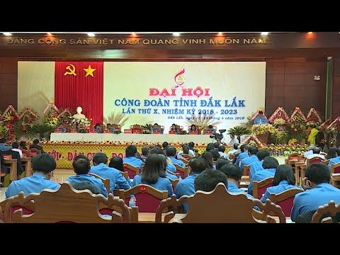 Tin Tức 24h: Đại hội Công đoàn tỉnh Đắk Lắk lần thứ X