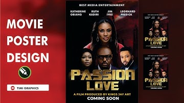 How to create a Nigeria Nollywood movie posters in corelx7#Timigraphics