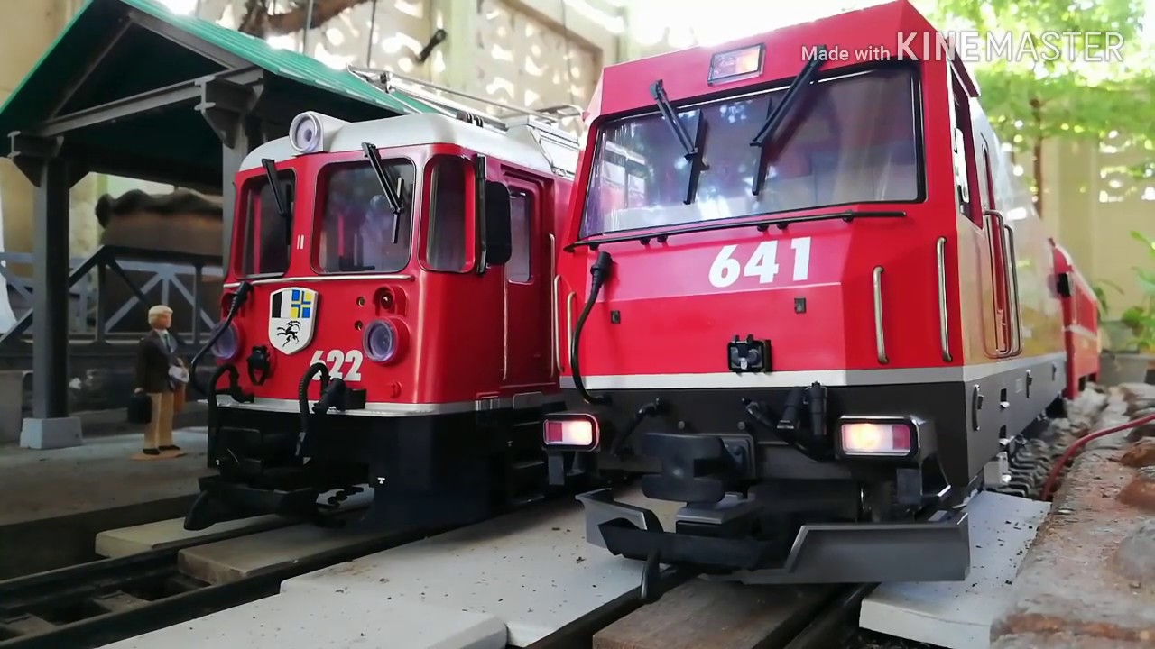 D+R Modellbahn Bernina Express 4両編成 D R Modellbahn Bernina