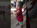 How to teach baby to walk for Khmer tradition. កៀត ជាឧបករណ៍បង្រៀនក្មេងឲ្យចេះដើរ