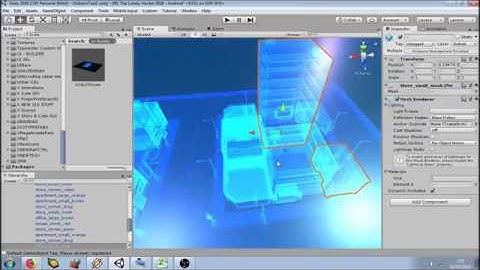 Building a 3D City for The Lonely Hacker (Timelapse)
