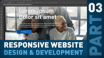 Website Design Tutorial from Scratch using Photoshop, CSS and HTML5 Part-3