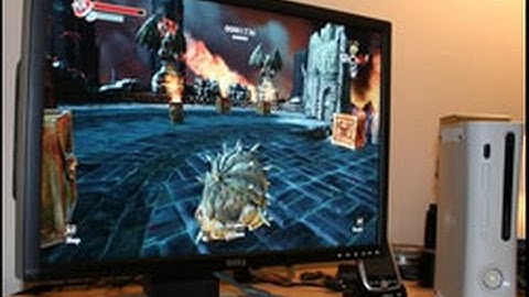 How to connect xbox one or xbox 360 to computer monitor