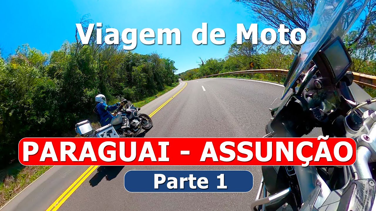 Viagem de Moto ao Paraguai - Parte 1 - Assunção PY