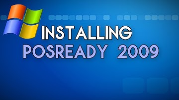 Installing Windows Embedded POSReady 2009