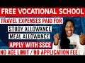 Move here for free  free vocational school no degree  no ielts  all expenses paid for