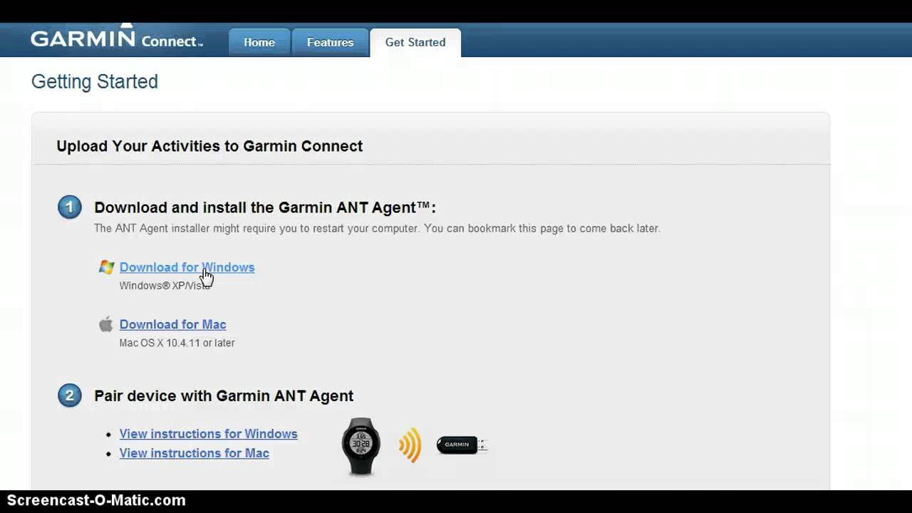 Garmin ant agent mac download