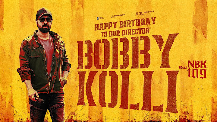 Happy Birthday Director Bobby Kolli - Team #NBK109 Nandamuri Balakrishna | Thaman S | S Naga Vamsi