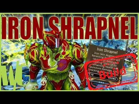 Warframe Mods - IRON SHRAPNEL AUGMENT [Rhino Prime - update 16.8]