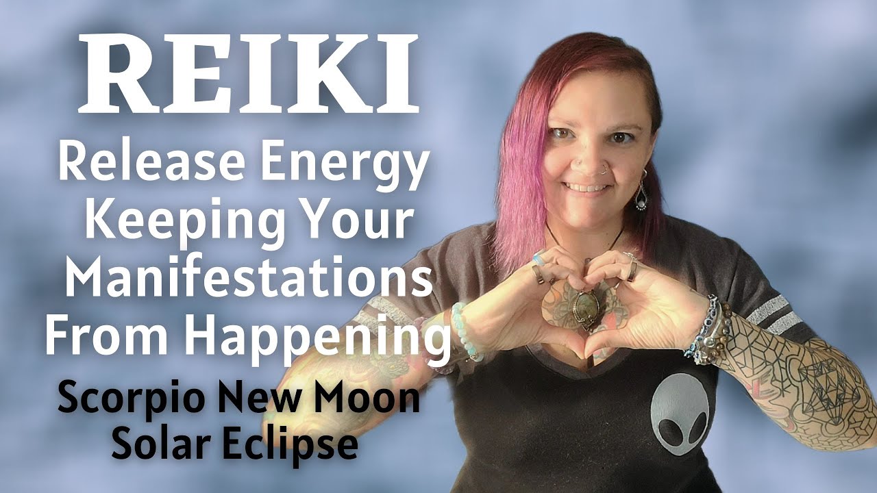 New Moon Solar Eclipse Reiki Healing - Clear Trapped Emotions Keeping ...